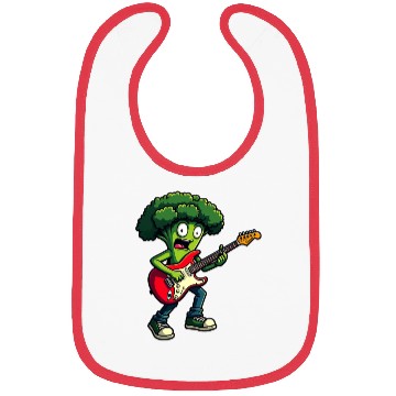 Discover Rocking Broccoli Bibs