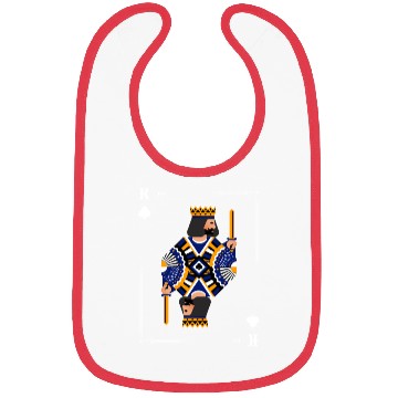 Discover King of Cards Bibs