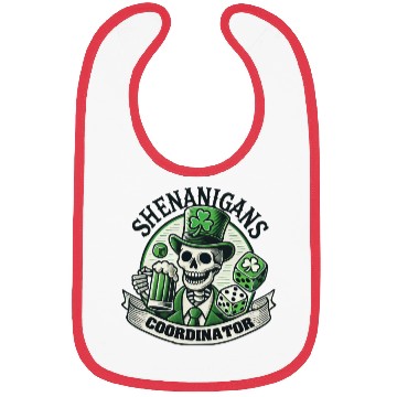 Discover St. Patrick's Day Shenanigans Coordinator Bibs