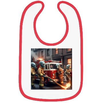 Discover Alien firefighters. Bibs