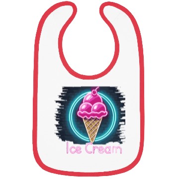 Discover Neo Ice Cream – Cool & Colorful Bibs