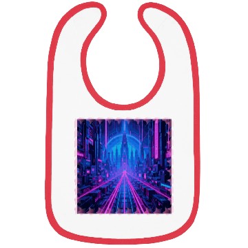 Discover Cyberpunk Dreamscape Bibs