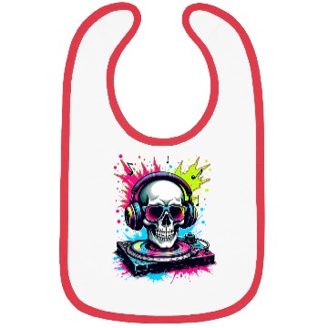 Discover Skull DJ Vibes Bibs