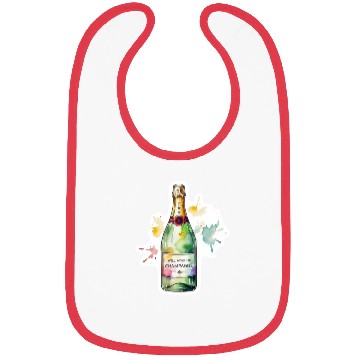 Discover Funny Will Work For Champagne Bubbly Wedding Bride Bibs