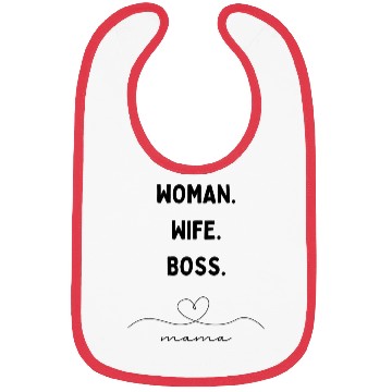 Discover Boss Mama Vibes Bibs