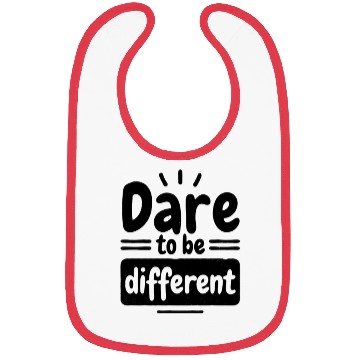 Discover Dare to Be Different – Motivational Typography Des Bibs