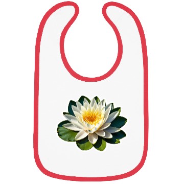 Discover A beautiful Water Lily Bibs