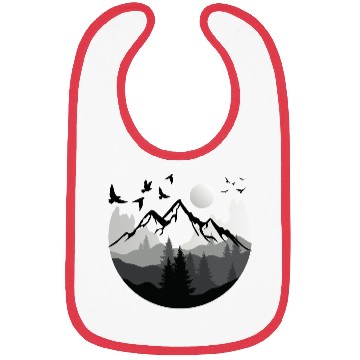 Discover Beautiful Nature | Wilderness Landscape Adventure Bibs