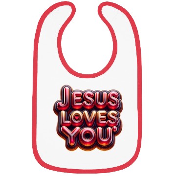Discover Jesus Loves You Bibs