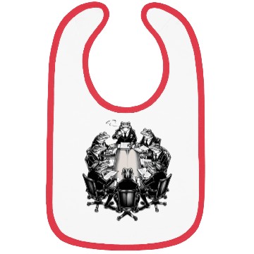 Discover Frog Business Meeting Bibs