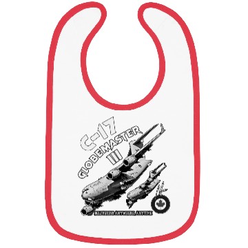 Discover Royal Canadian Air Force C-17 Globemaster Bibs