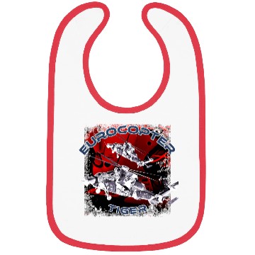 Discover Eurocopter Tiger Military attack helicopter with c Bibs