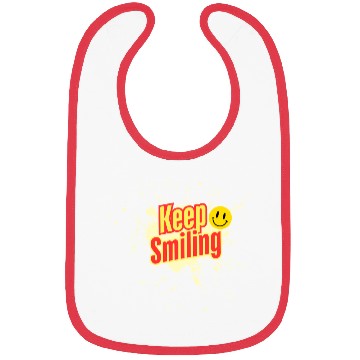 Discover Keep SmilingT -Bibs hope and life