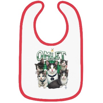 Discover Vintage 90s Aesthetic Multi-Cat Graphic Bibs