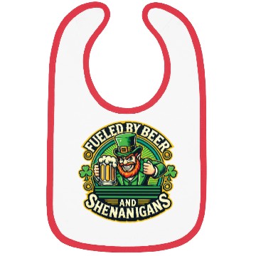 Discover St. Patrick's Day: Beer And shenanigans Motivation Bibs
