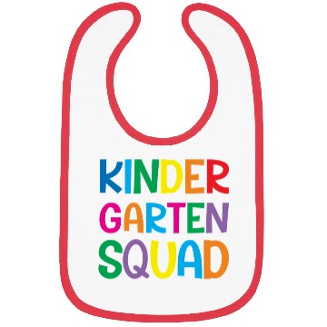 Discover Kindergarten Squad Teacher Back To School Bibs
