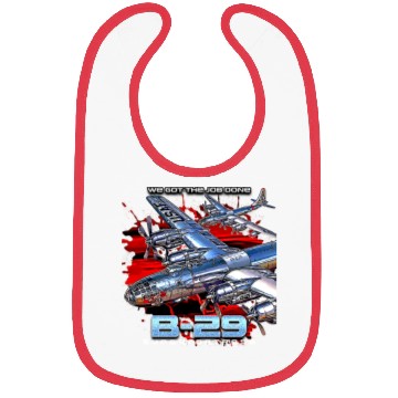 Discover B29 Superfortress War II-era Bomber Aircraft Bibs