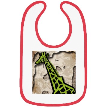Discover Stylized giraffe Bibs