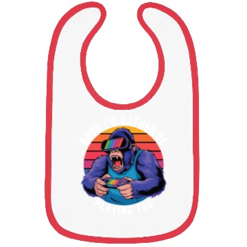 Discover Retro Gamer Ape Bibs