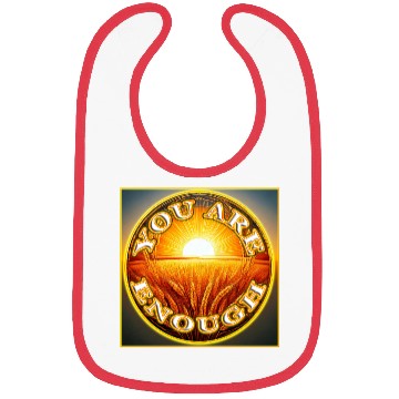 Discover You Are Enough 4 - Let Friends Know They're Enough Bibs