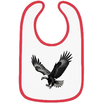 Discover us eagle Bibs