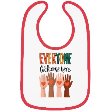 Discover Everyone Is Welcome Here Idaho Teacher Bibs