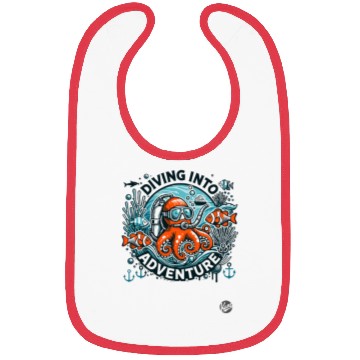 Discover Diving Into Adventure – Octopus Diver Bibs