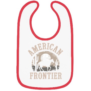 Discover American Frontier Western Cowboy Bibs