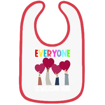 Discover Everyone Is Welcome Here Idaho Teacher Bibs