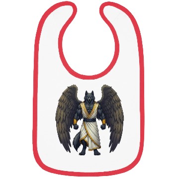 Discover Wolf Angel Bibs