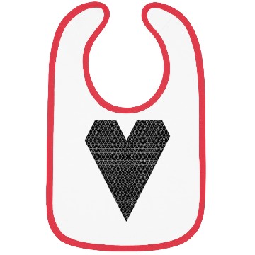 Discover D20 Heart Bibs