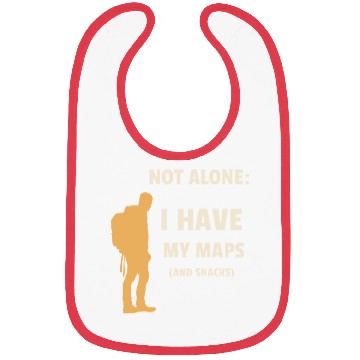 Discover Solo traveler: I have my maps and snacks Bibs