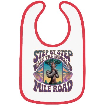 Discover Sloth Step By Step Bibs