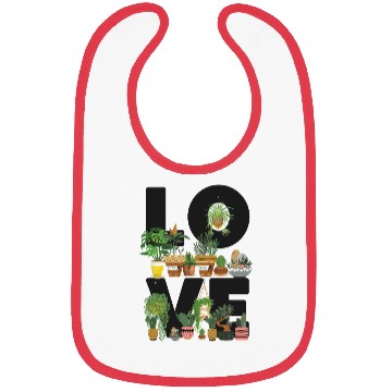 Discover Plant Lover Gardening Love Bibs