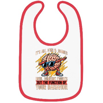 Discover Behavioral Therapist It's All Fun & Psychology Bibs