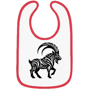Discover Wild Capricorn Tattoo Bibs