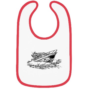 Discover Sleek Ship For Cool Captains And Skippers Bibs