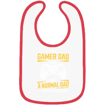Discover Gamer Dad Bibs – Funny Father's Day Gift
