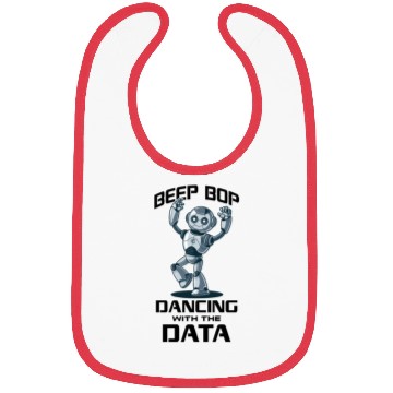 Discover AI Robotics Geek Tech Humor Robot Bibs