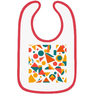 Discover Geometric Abstract Pattern Bibs Design