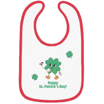 Discover Happy St. Patrick's Day Bibs