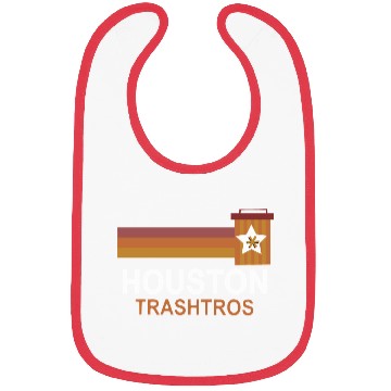 Discover Houston Trashtros Asterisks Bibs