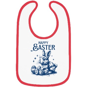Discover Happy Easter - Easter Bunny Bibs