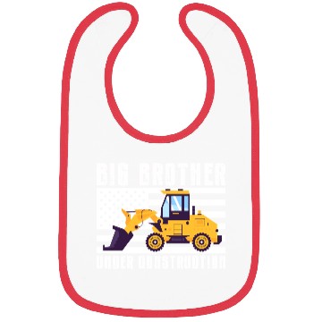 Discover Big Brother Under Construction Bibs