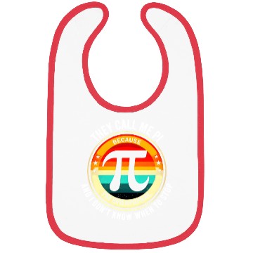 Discover Pi Day Retro Math Nerd Gift Teachers and Students Bibs