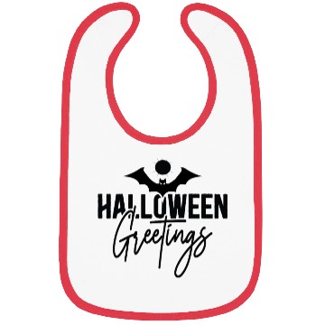 Discover Halloween Greeting Bibs
