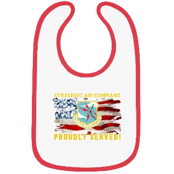 Discover Strategic Air Command Proudly Served Bibs