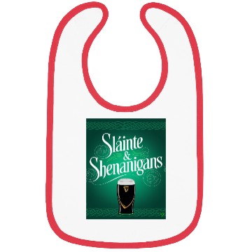 Discover Slainte And Shenanigans Bibs