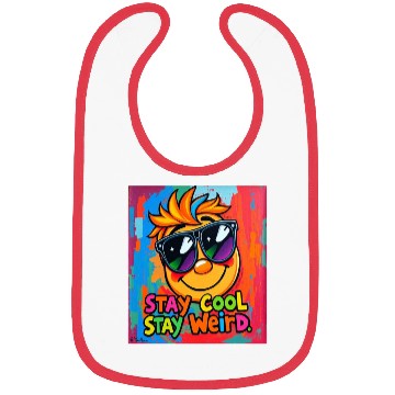 Discover Stay Cool, Stay Weird Bibs
