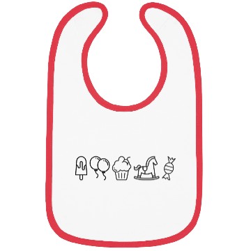 Discover Icon kids Bibs